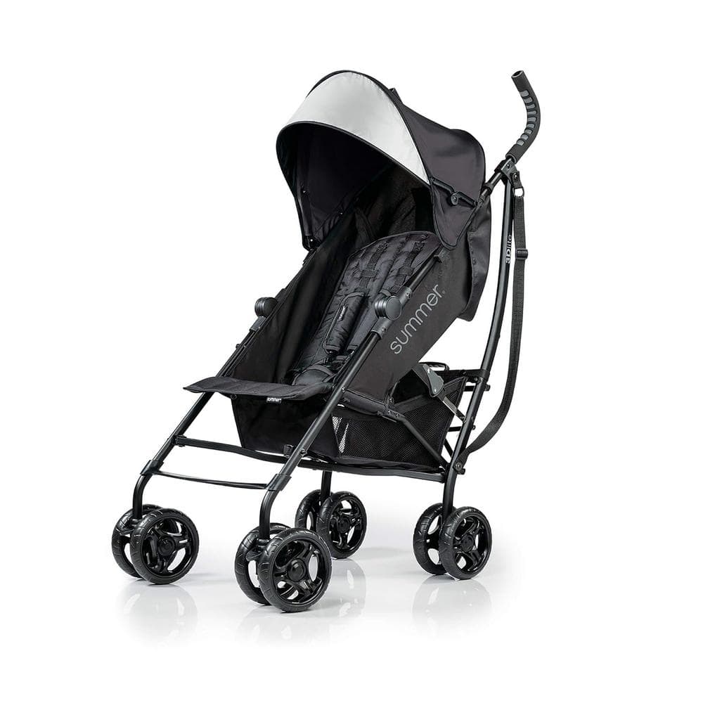 3D lite Convenience Stroller in Jet Black - Hercitys