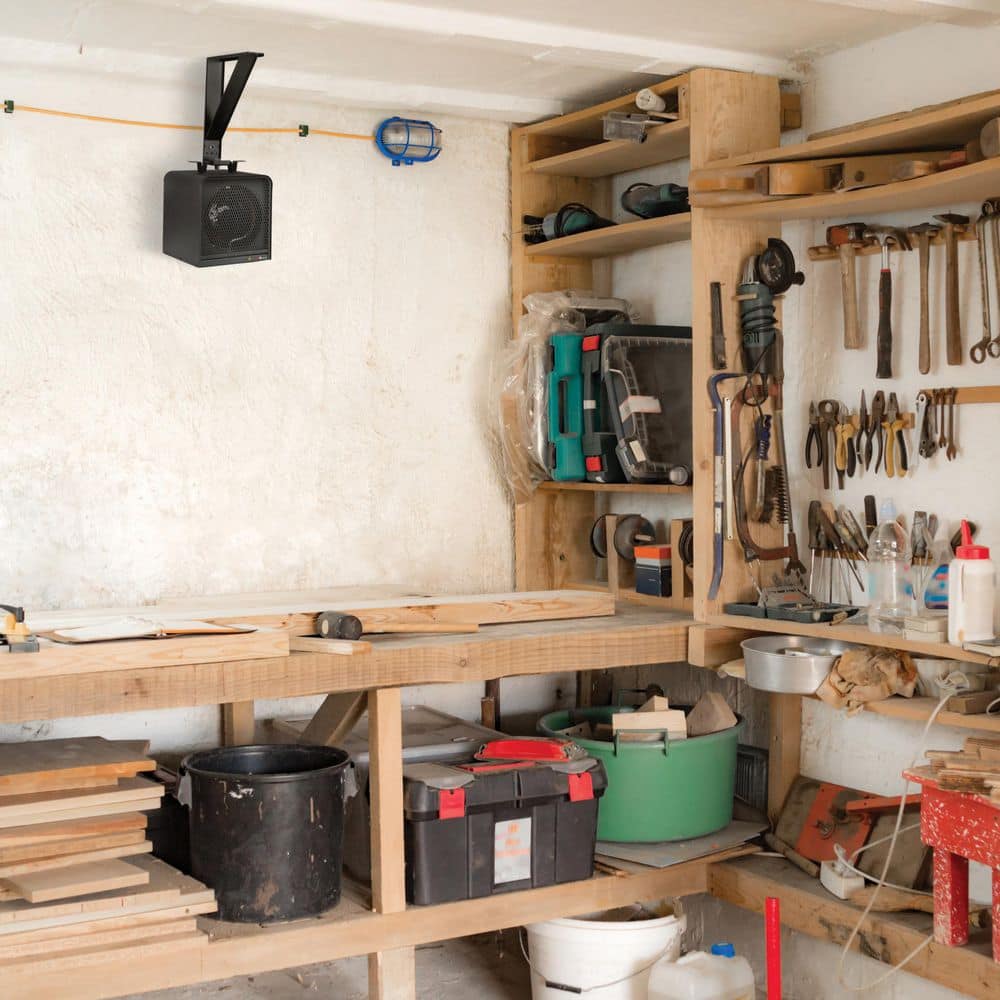 4,800W 240V Ceiling Mount Electric Garage Heater - Hercitys