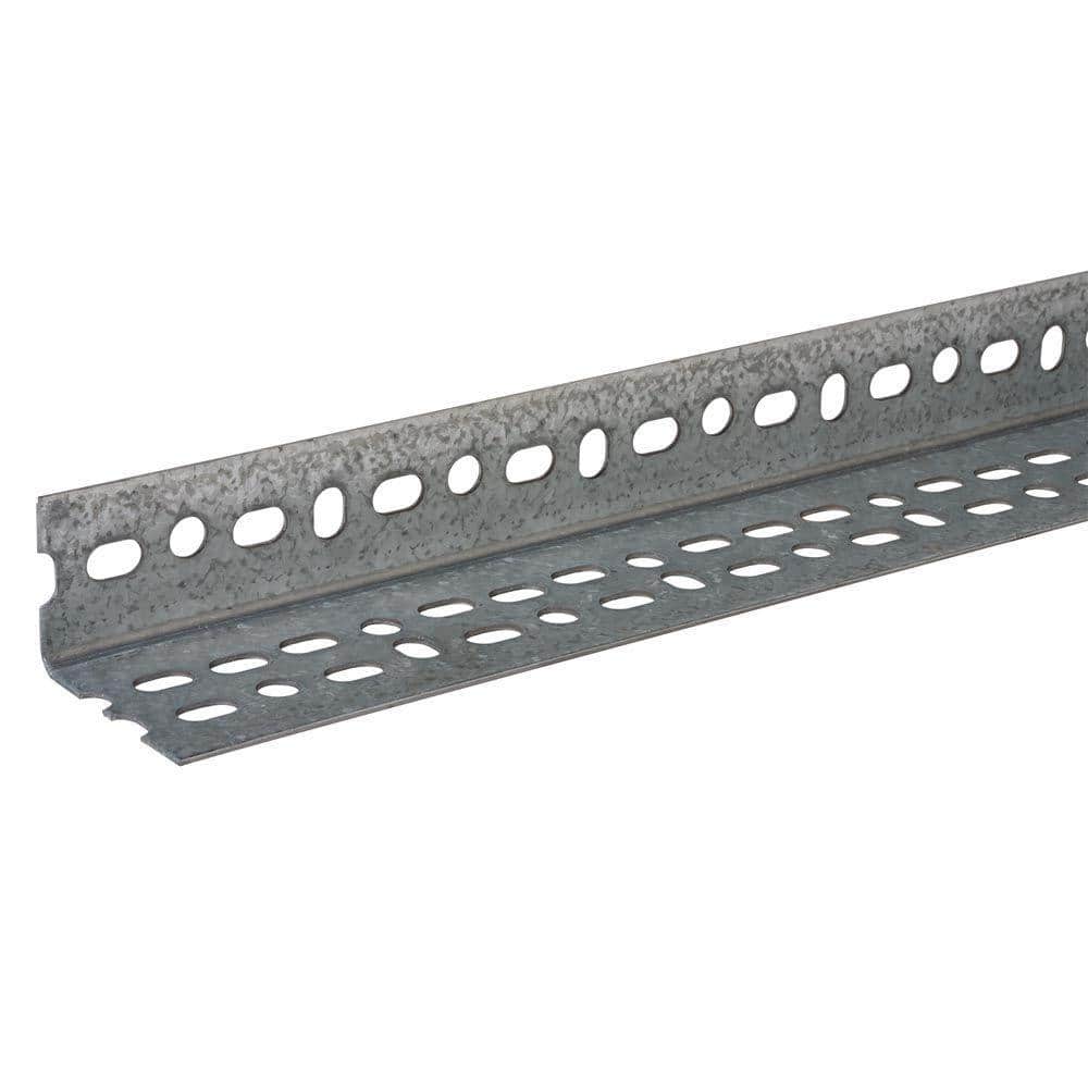 1-1/2 in. x 2-1/4 in x 6 ft. – 14 Gauge Thick Offset Zinc Plated Steel Angle - Hercitys