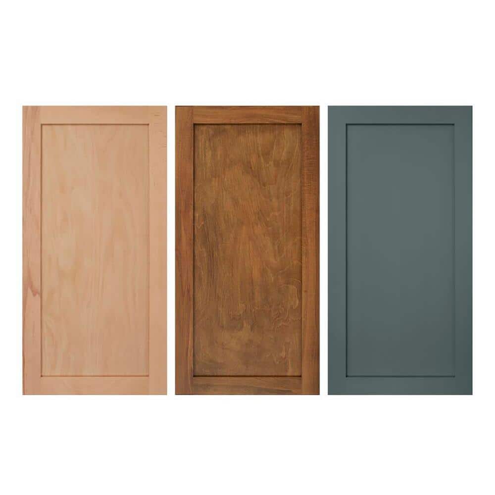 12 in. W x 12 in. D x 36 in. H Ready to Assemble Wall Kitchen Cabinet in Unfinished with CLICKREADY Technology - Hercitys