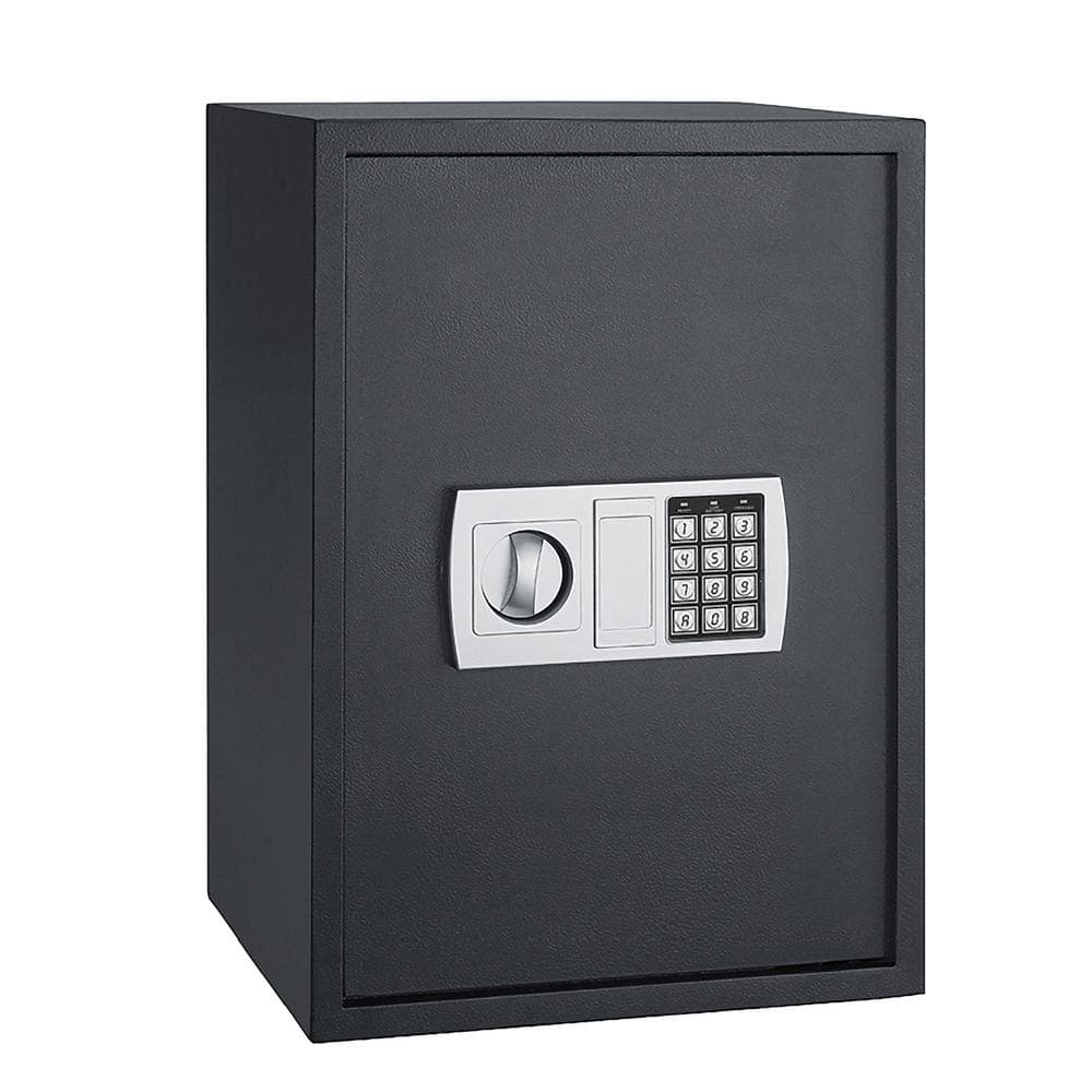 1.8 cu. ft. Digital Safe – Electronic Lockbox with Keypad, 2 Manual Override Keys and 3 Interior Shelves - Hercitys