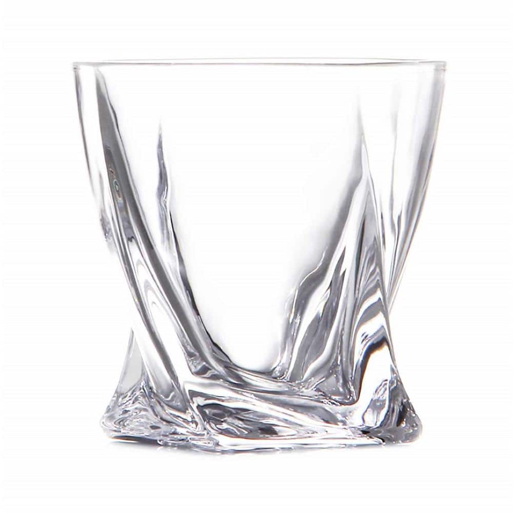 11 oz. Clear Glassware Set (Set of 6) Premium (Mixed) Old Fashioned for Whiskey/Rum/Bar Tumbler Glasses - Hercitys