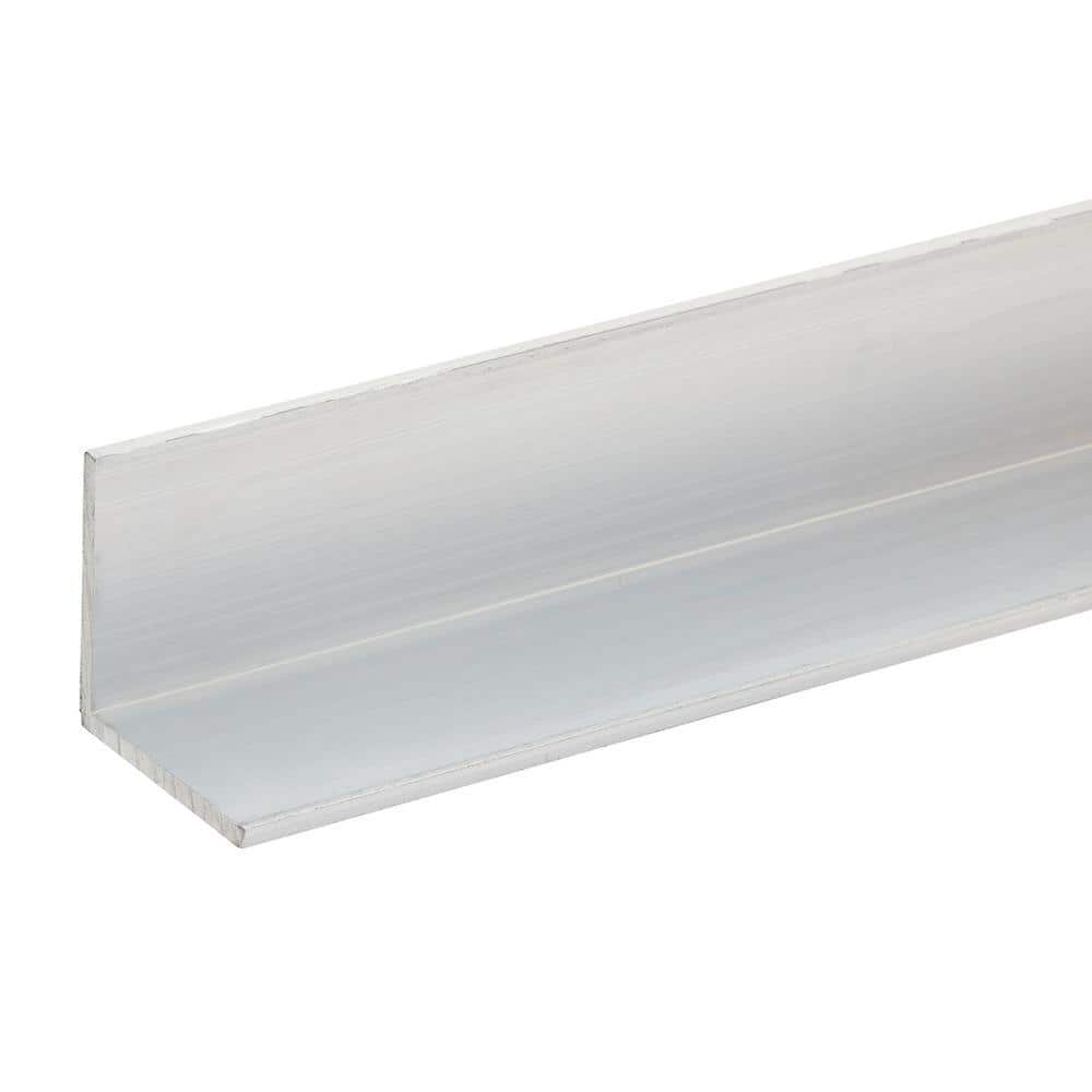 1-1/2 in. x 8 ft. – 1/8 in. Thick Aluminum Angle - Hercitys