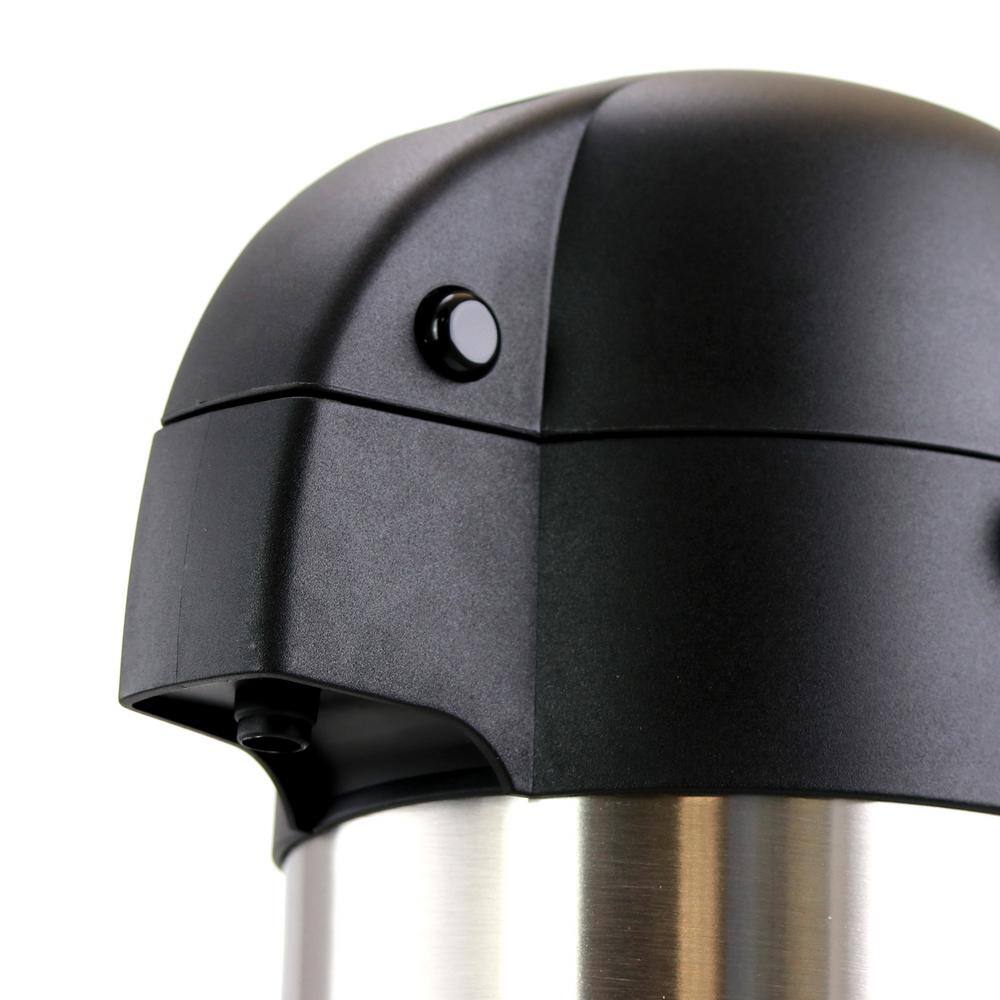 0.75 Gal. Stainless Steel Air Pot Hot Water Dispenser with Double Insulation - Hercitys