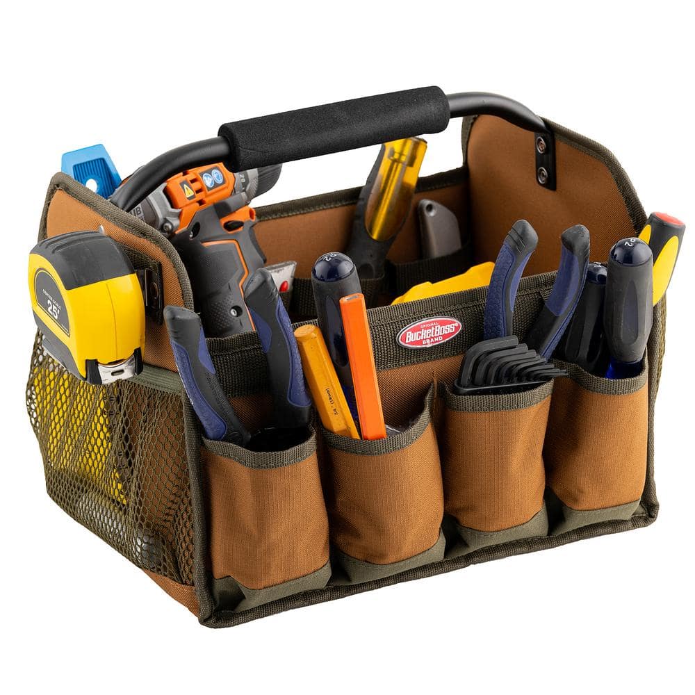 12 in. Open Top Tool Tote Bag - Hercitys