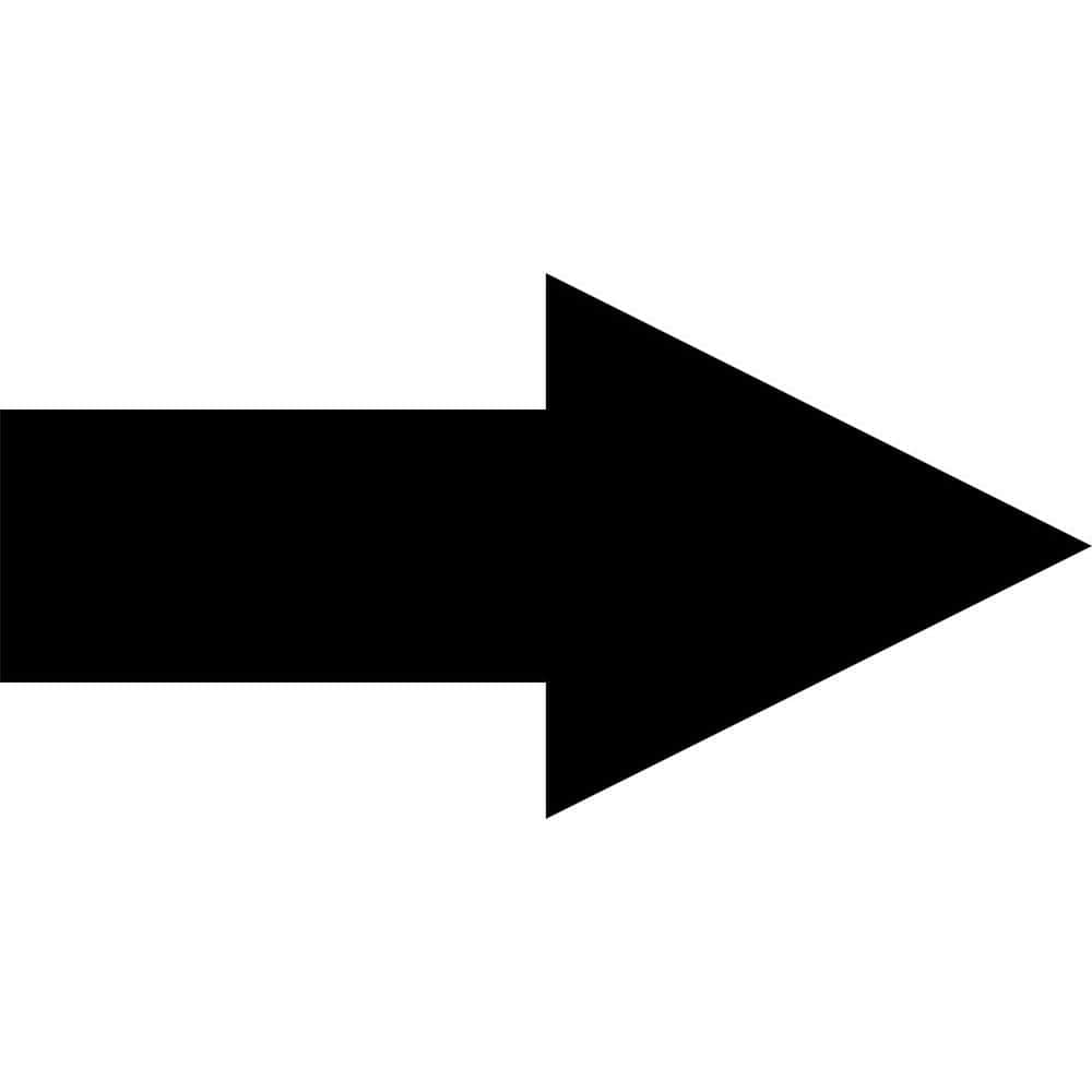 24 in. Arrow Sign Stencil - Hercitys