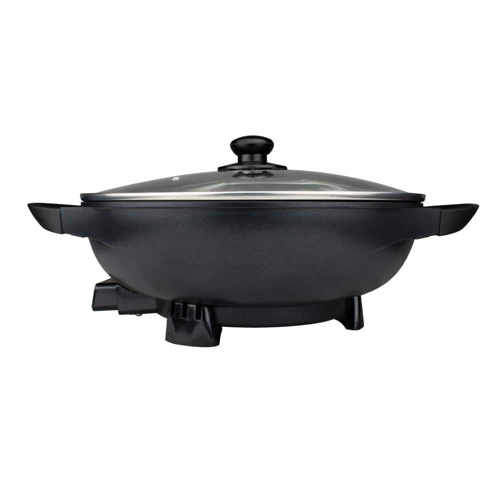 13 in. Electric Non-Stick Woks Skillet - Hercitys