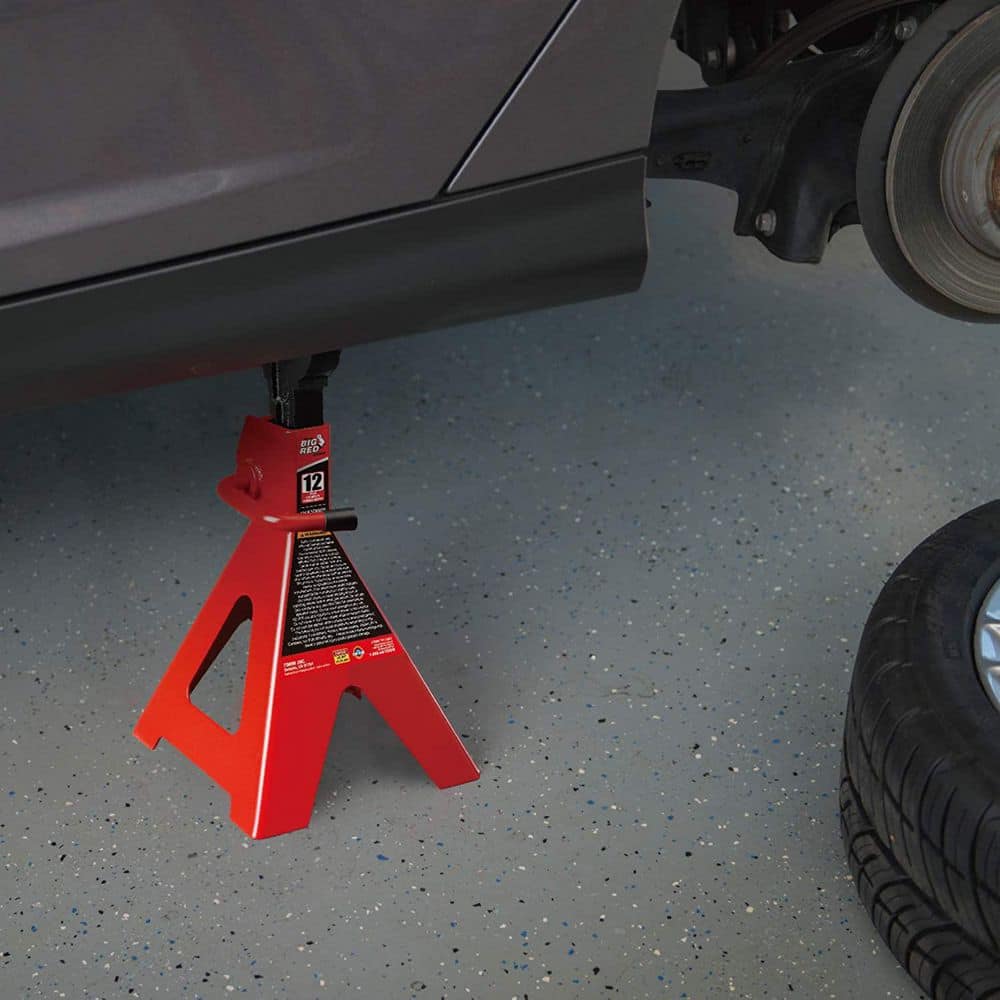 12-Ton Heavy-Duty Jack Stands (2 Pack) - Hercitys