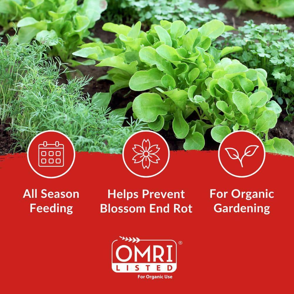 4.0 lbs. Organic Tomato, Vegetable and Herb Plant Food, OMRI Listed - Hercitys