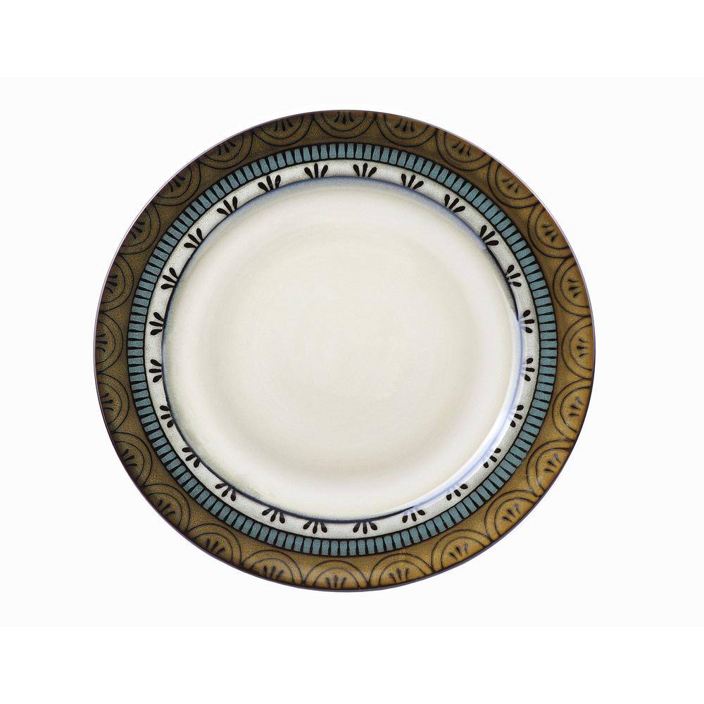 16-Piece Casual Shiny Finish Stoneware Dinnerware Set (Service for 4) - Hercitys