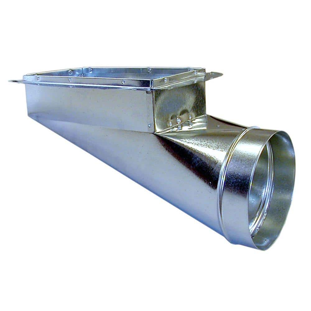 12 in. x 6 in. x 8 in. End Register Box with Flange - Hercitys