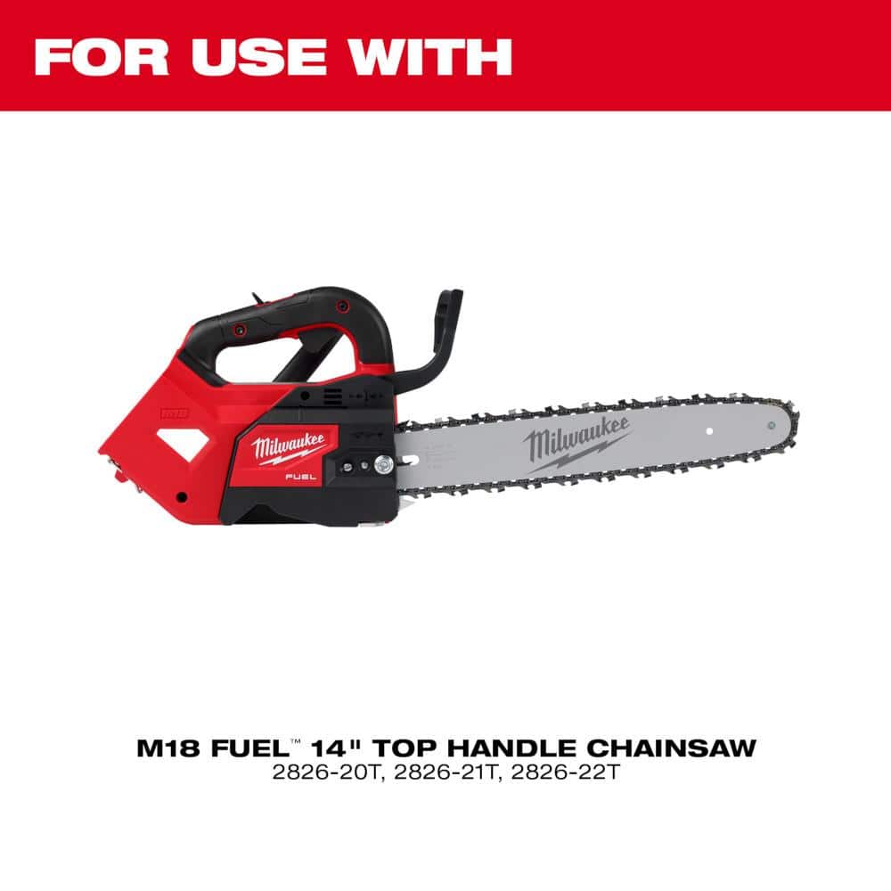 14 in. Top Handle Chainsaw Bar Guide - Hercitys