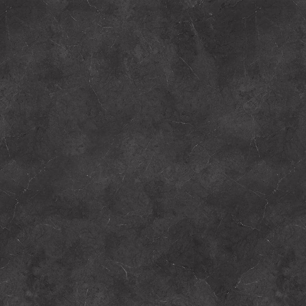 4 ft. x 8 ft. Laminate Sheet in Black Alicante with Premium Textured Gloss Finish - Hercitys