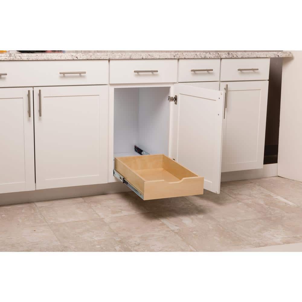 14 in. Wood Soft-Close Pullout Drawer - Hercitys