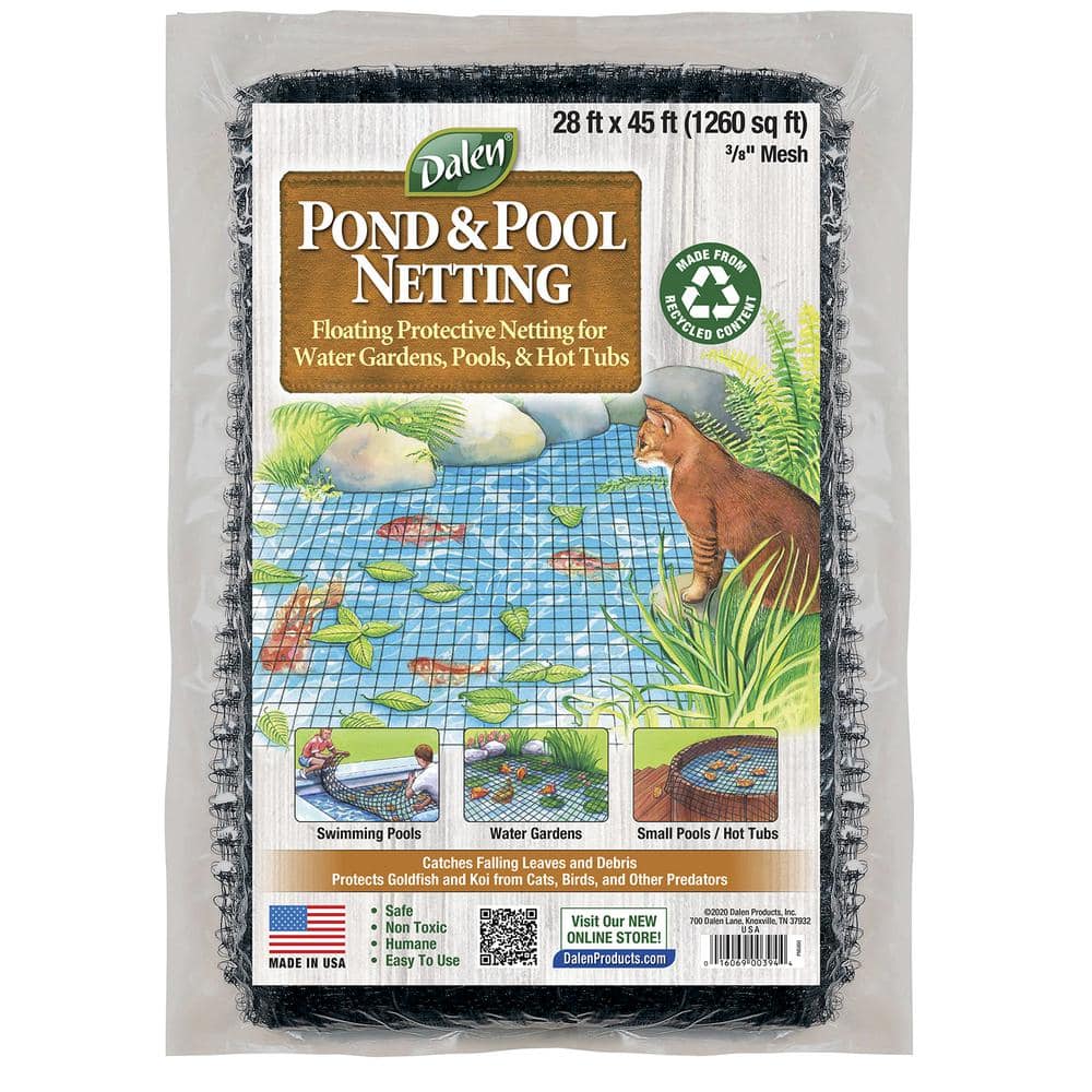 28 ft. x 45 ft. Pond and Pool Netting - Hercitys