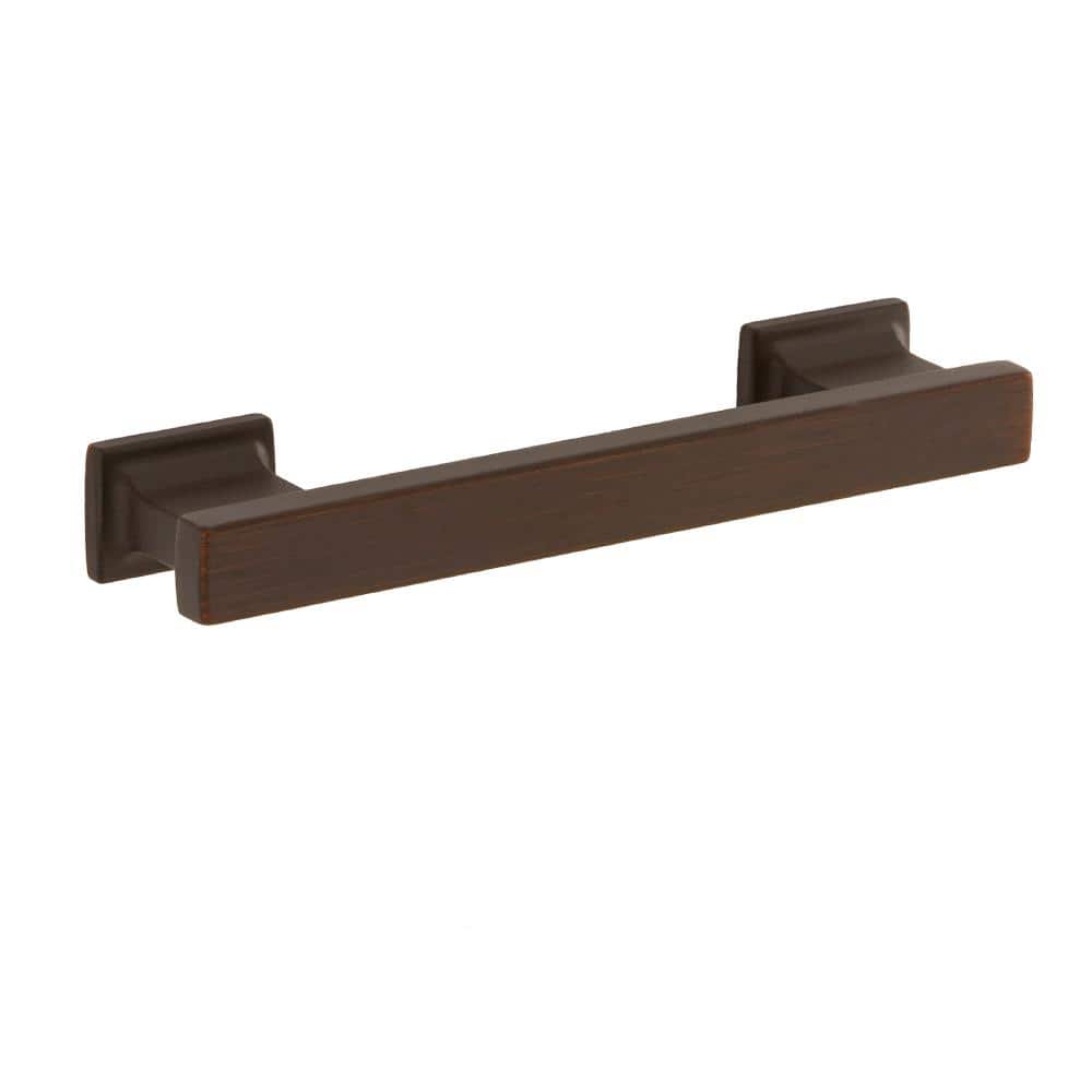 5-Pack High Desert 3-1/2 in. (89 mm) Center-to-Center Classic Oil Rubbed Bronze Bar Drawer Pull - Hercitys