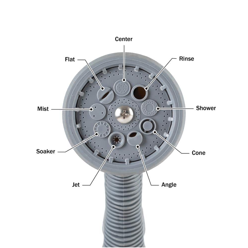 1/2 in. Dia x 100 ft. Standard Retractable Garden Water Hose - Hercitys