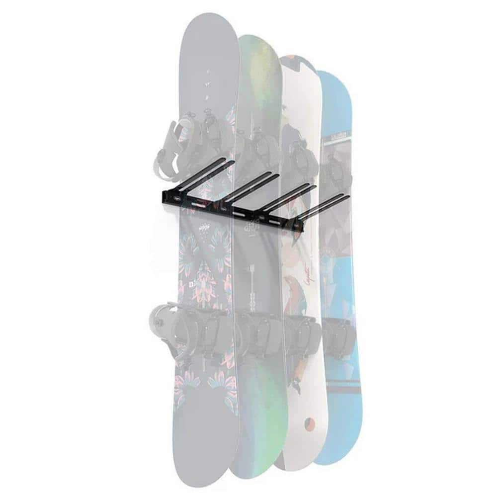 4- Snowboard Wall Mounted Rack Holder - Hercitys