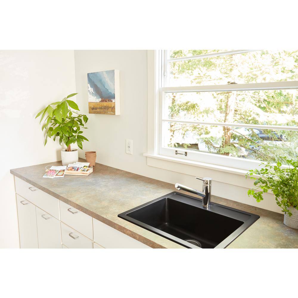 5 ft. x 12 ft. Laminate Sheet in Patine Bronze with Monolith Finish - Hercitys