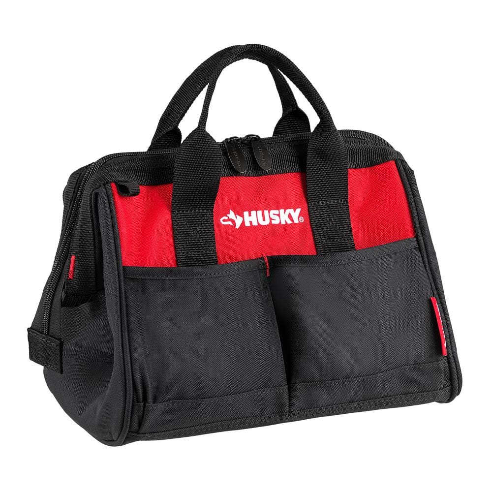 12 in. 4-Pocket Zippered Tool Bag (10-Pack) - Hercitys