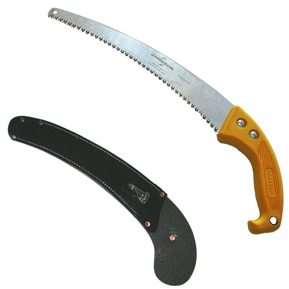 16 in. Barracuda Tri-Cut Hand Saw with Rubber Belting Scabbard - Hercitys