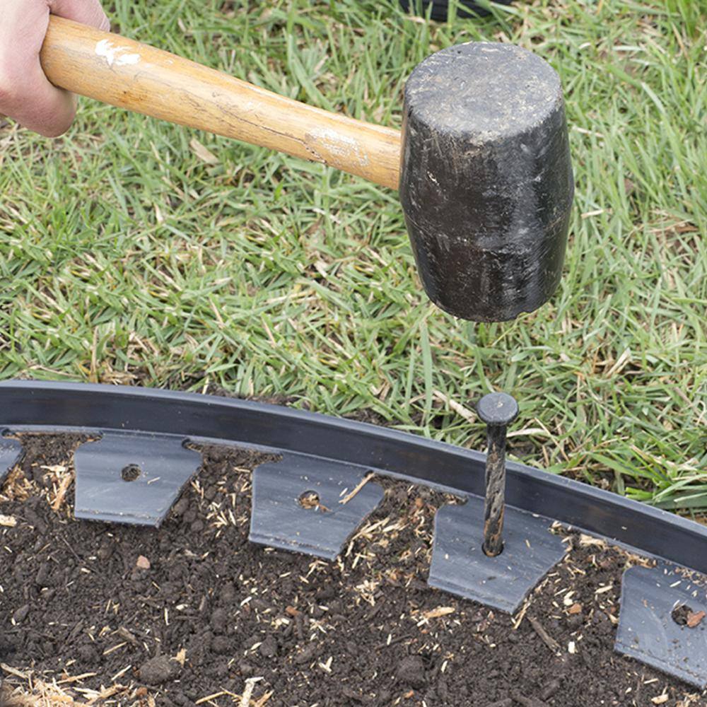(6) 40 ft. Coils, 240 Total Feet Heavy Duty No-Dig Edging Kit - Hercitys