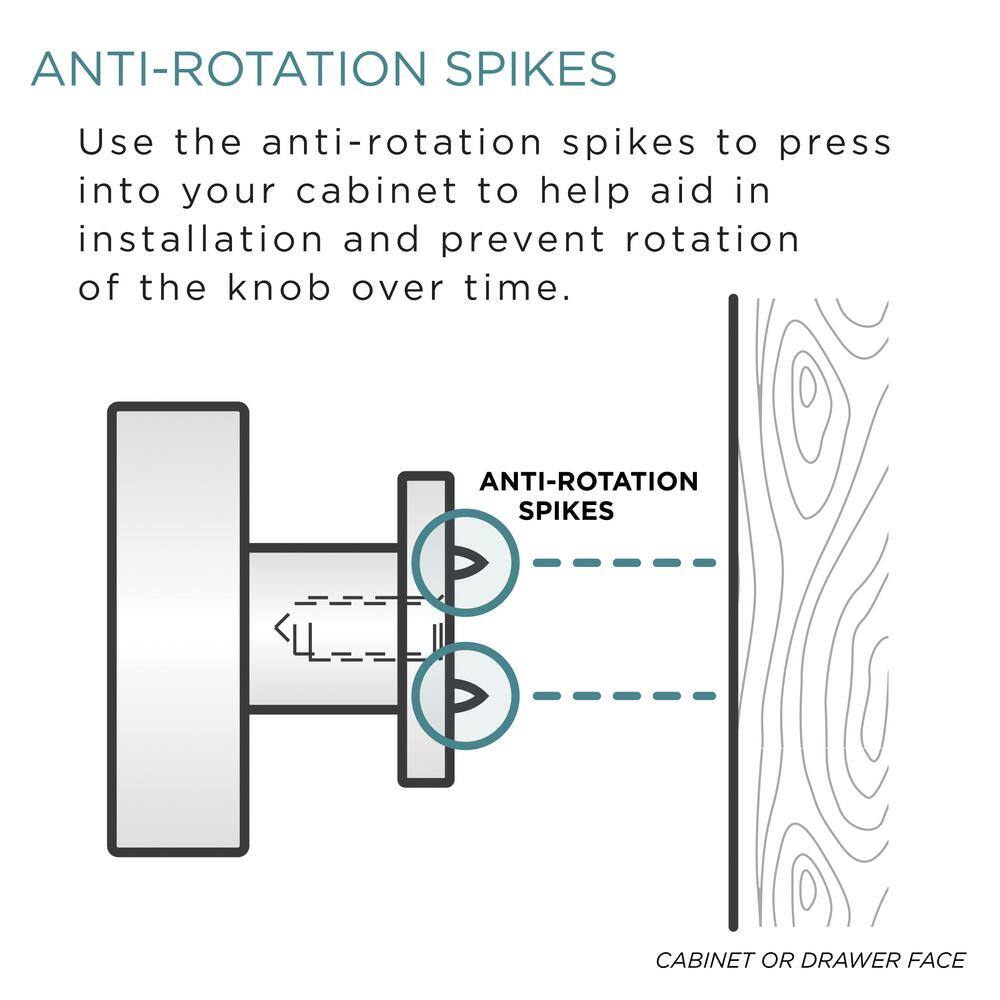 (10-Pack) Scalloped Footing 1-3/16 in. (30 mm) Classic Champagne Bronze Rectangular Cabinet Knobs - Hercitys