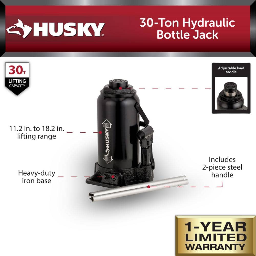 30-Ton Bottle Car Jack - Hercitys