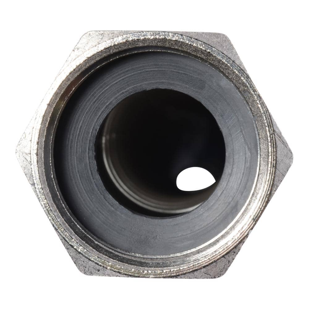 1 in. FIP x 1 in. FIP x 24 in. Corrugated SST Water Softener Connector - Hercitys