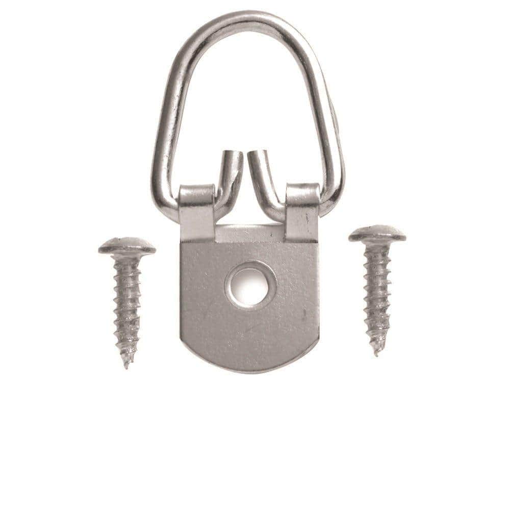 50 lb. 1 Hole D Ring Hanger (50-Pack) - Hercitys