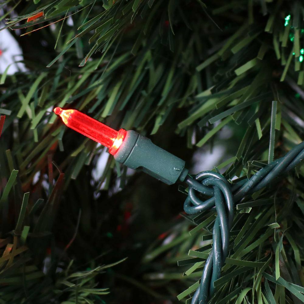 23 ft. 70-Count Holiday Decor Red M6 Smooth LED String Lights - Hercitys