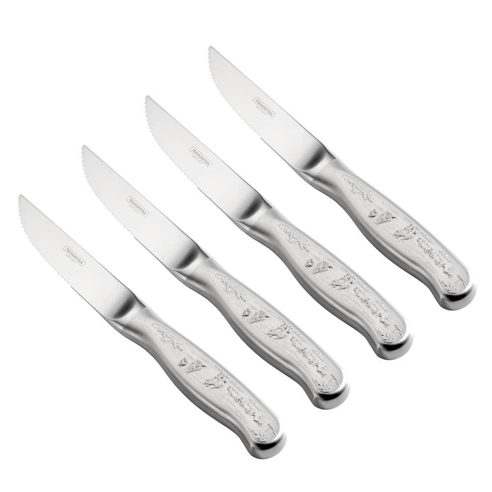 4-Piece Stainless Steel forged Engraved Steak Knife Set - Hercitys