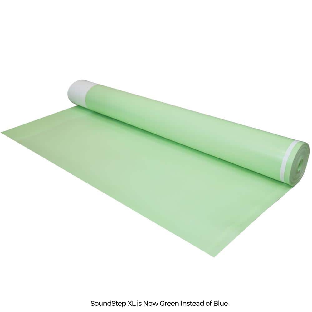 100 sq. ft. 4 ft. x 25 ft. x 0.08 in. Premium Foam Underlayment for Laminate, Engineered and Glue-Down Floors - Hercitys