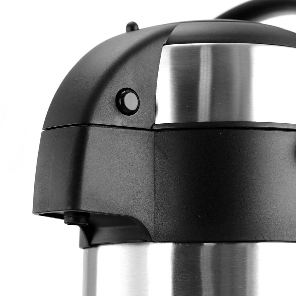 1.3 Gal. Stainless Steel Air Pot Hot Water Dispenser with Double Insulation - Hercitys