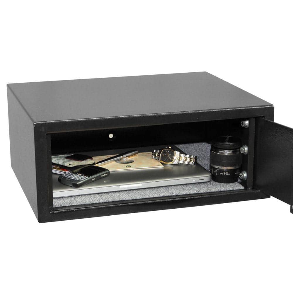 1.14 cu. ft. Steel Security Safe with Programmable Hotel-Style Digital Lock - Hercitys