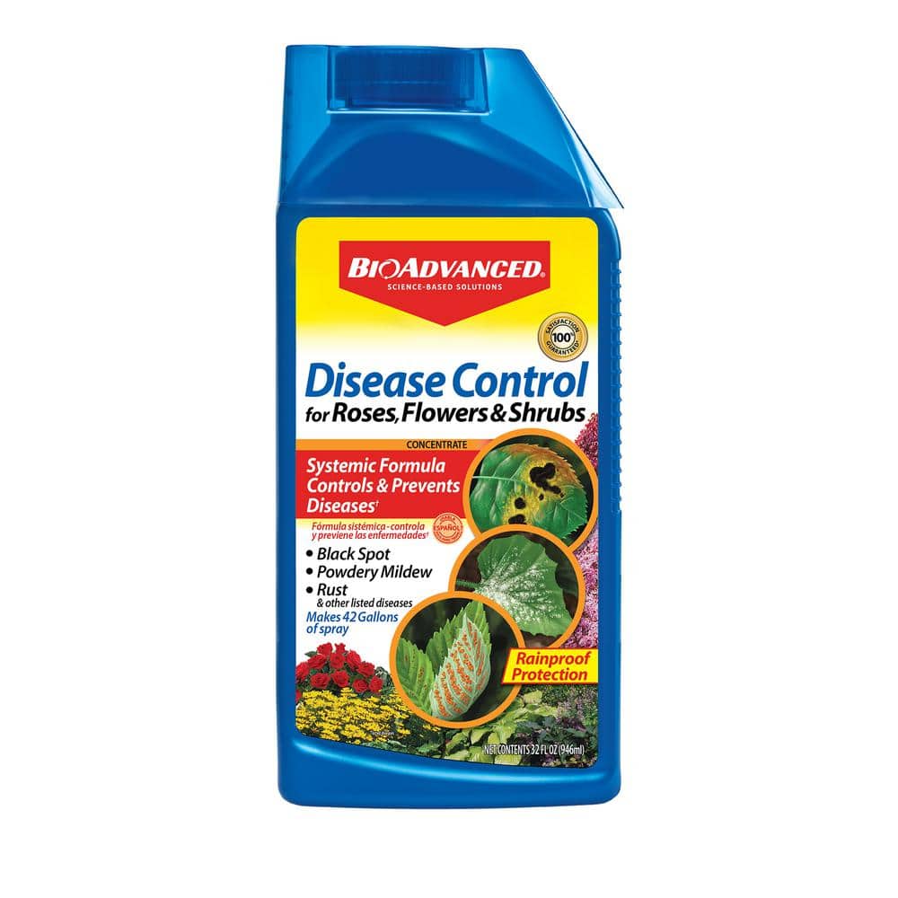 32 oz. Disease Control for Roses Flowers and Shrubs - Hercitys