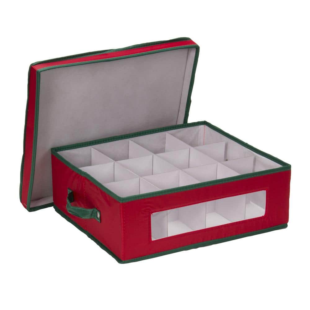 12-Qt. Cup Storage Box in Red - Hercitys