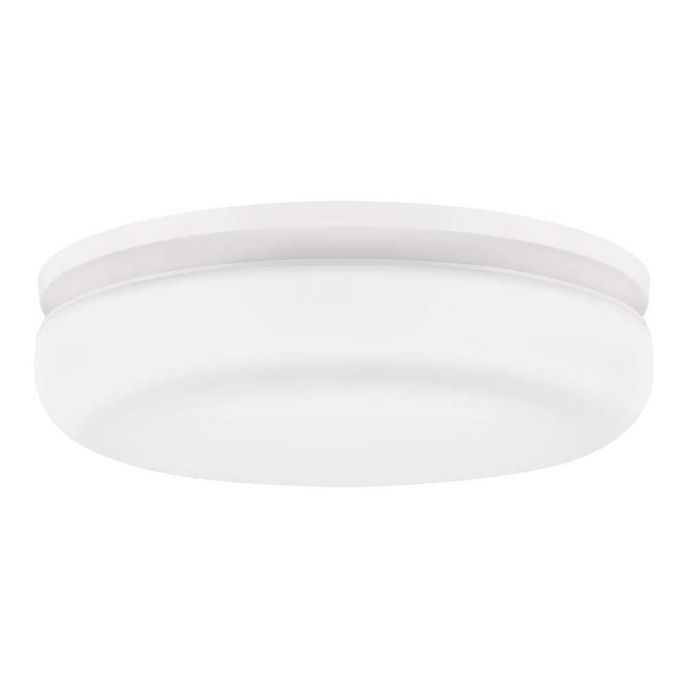 15 in. Light White Adjustable CCT and Brightness Integrated LED Ceiling Flush Mount Fixture with Night Light - Hercitys