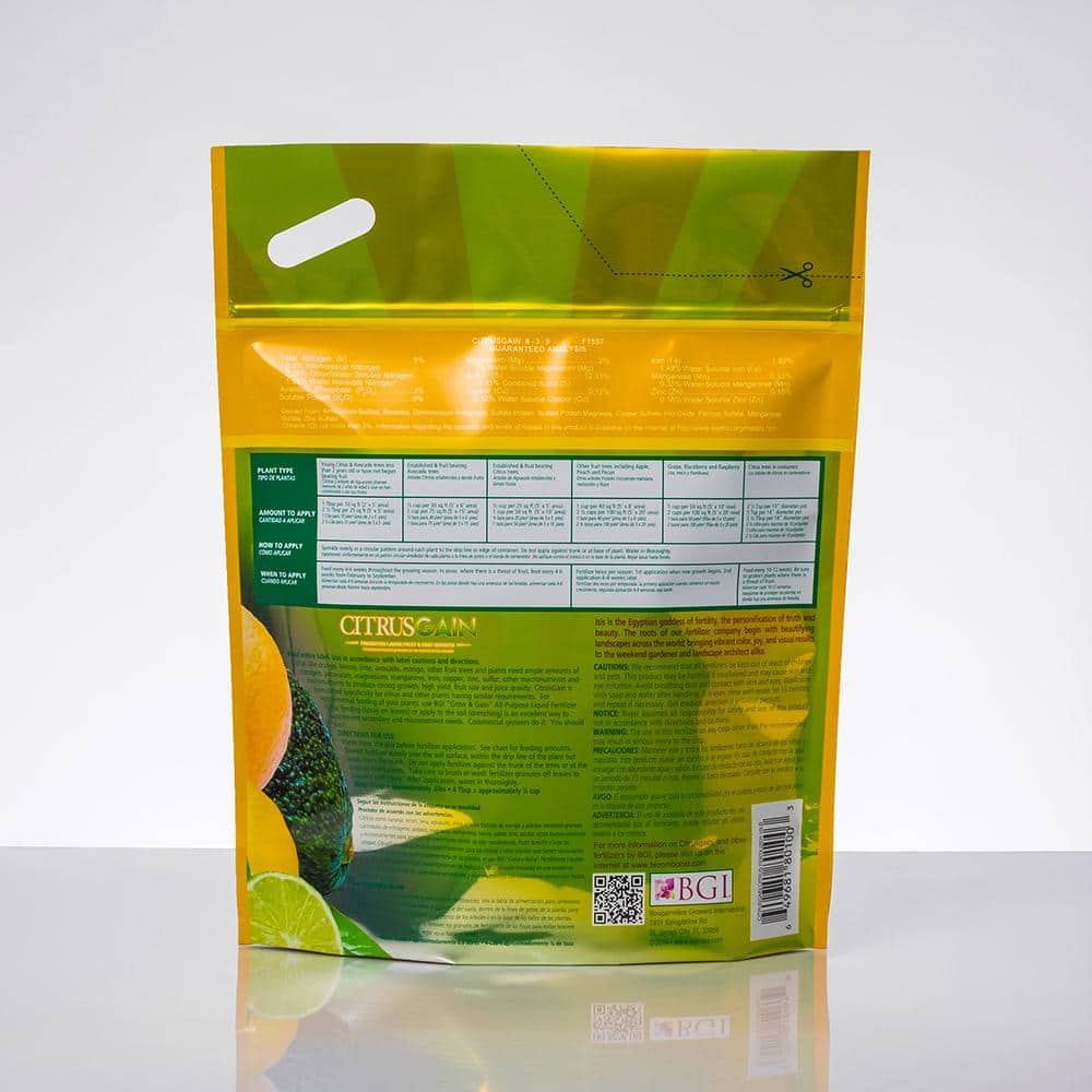 10 lbs. 8-3-9 Citrus Tree and Plant Food Dry Fertilizer - Hercitys