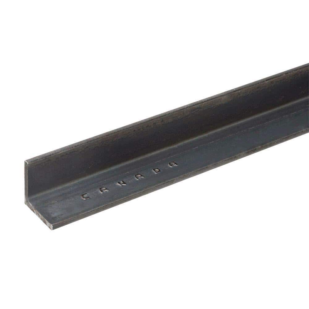 1 in. x 6 ft. – 1/8 in. Thick Plain Steel Angle - Hercitys
