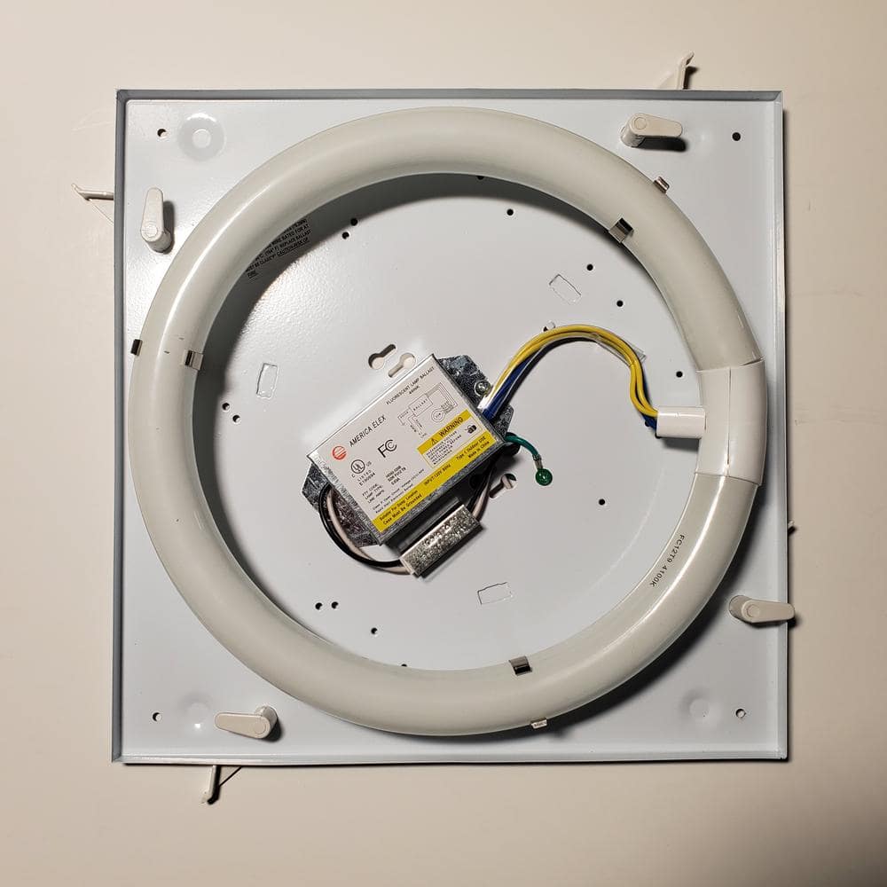 120-Volt 4.31 in. Electronic Ballast 1 Lamp FC12T9/T5 - Hercitys