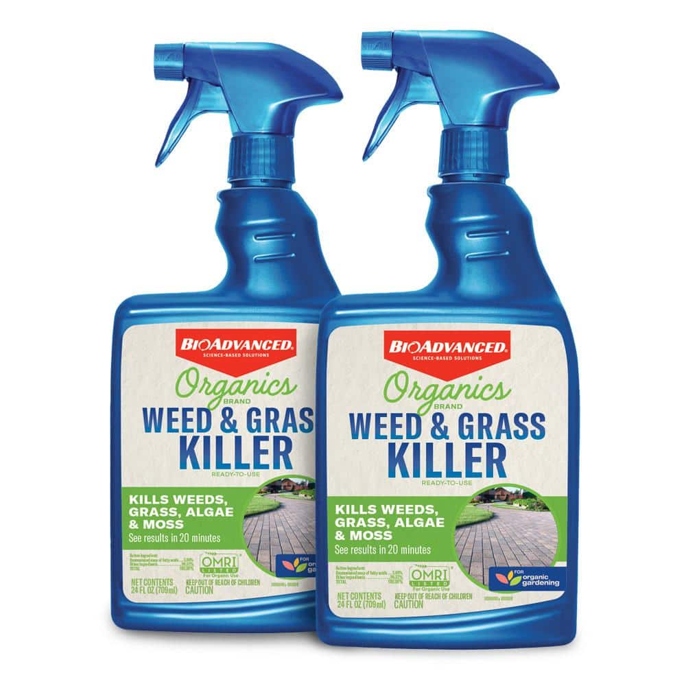 24 oz. Organics Brand Weed and Grass Killer Ready-To-Use (2-Pack) - Hercitys