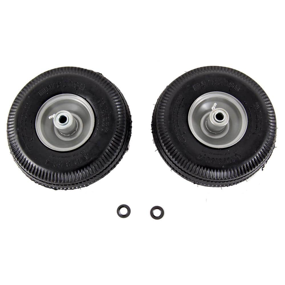 10 in. Pneumatic Universal Hand Truck Wheels (2-Pack) - Hercitys