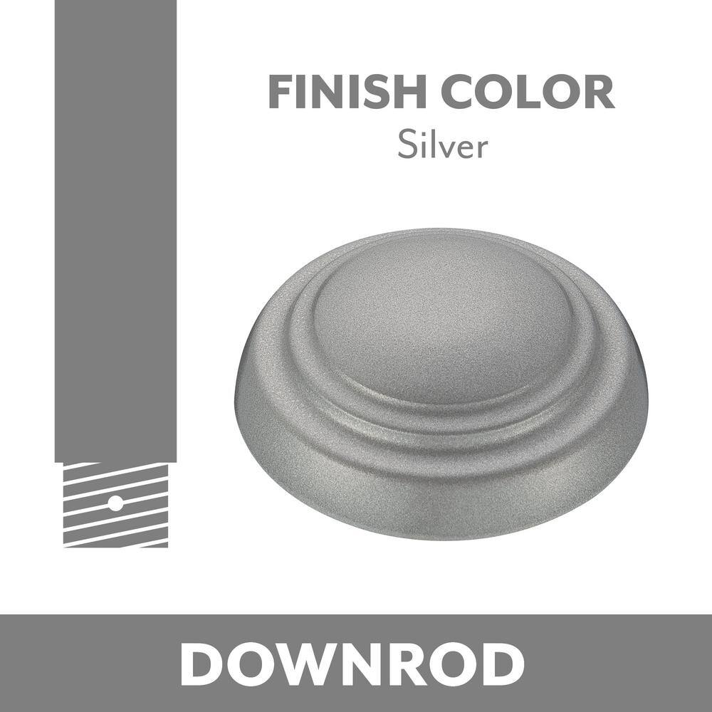 36 in. Silver Down Rod - Hercitys