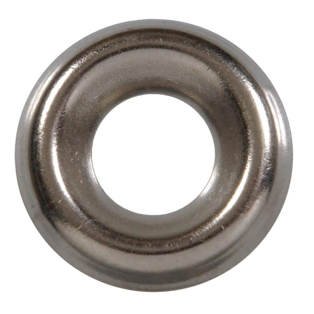 #10 Stainless Steel Finish Washer (8-Pack) - Hercitys