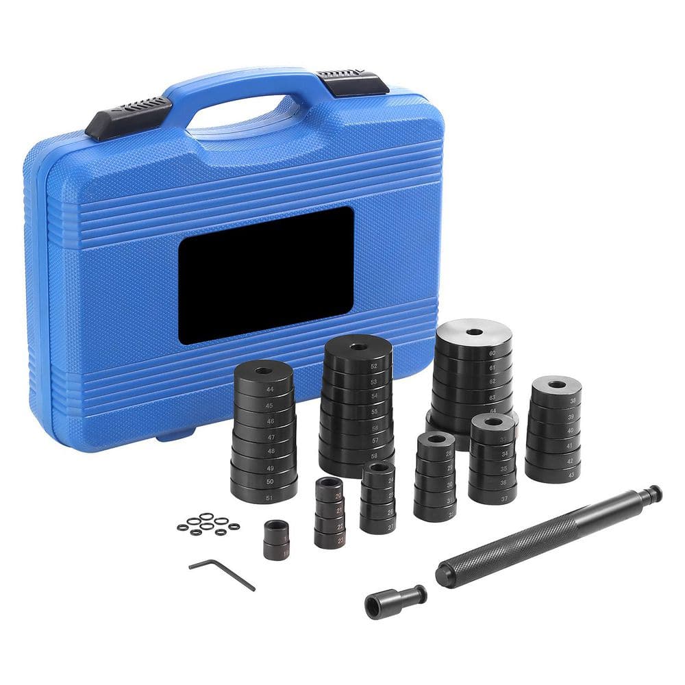 52PCS Custom Bushing Bearing and Seal Driver Set, Transmission Wheel Axle Bearing Race, Seal Driver Installer Remover - Hercitys