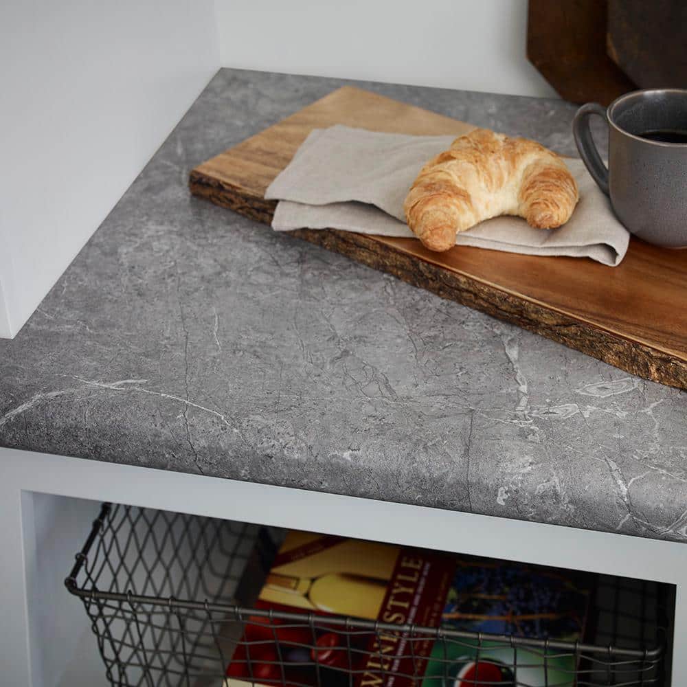 5 ft. x 12 ft. Laminate Sheet in Marmara Gray with Matte Finish - Hercitys