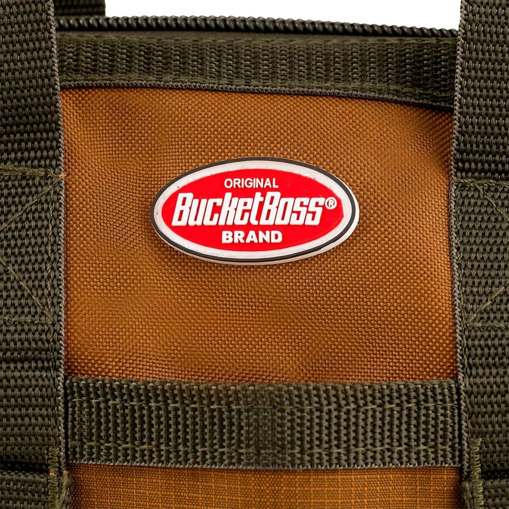 12 in. Gatemouth Tool Bag with zippered top and 16 Total Pockets - Hercitys