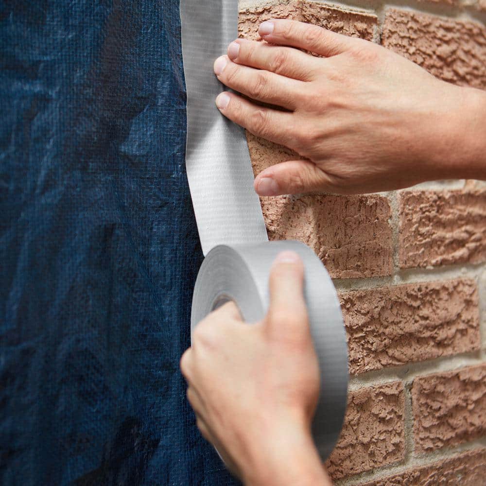 1.89 in. x 60 yd. 300 Heavy Duty Duct Tape Silver Pro Pack (12-Pack) - Hercitys