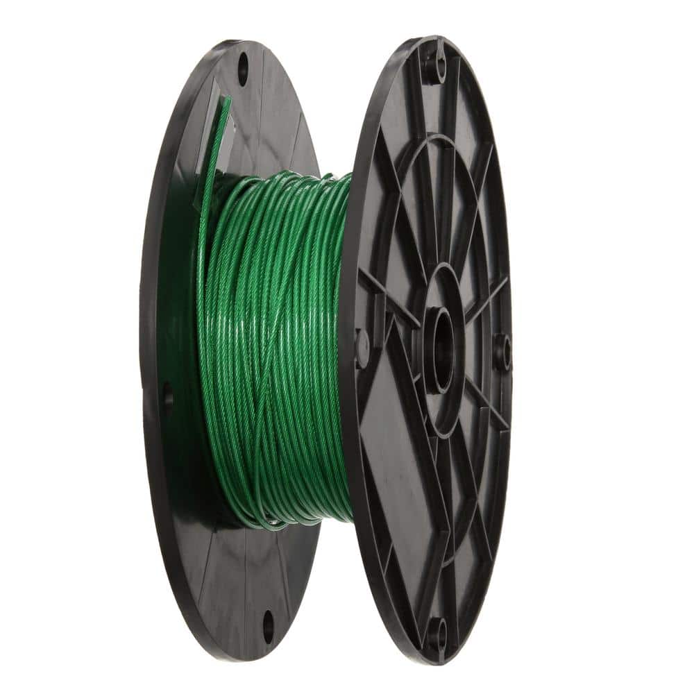 1/16 in. x 250 ft. Galvanized Vinyl Coated Steel Wire Rope - Hercitys
